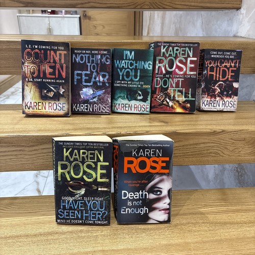 Karen rose paperback books - rose,