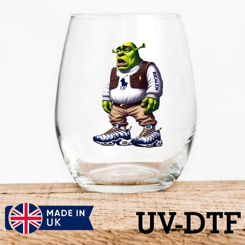 Shrek 8pcs dtf stickers - dtf,