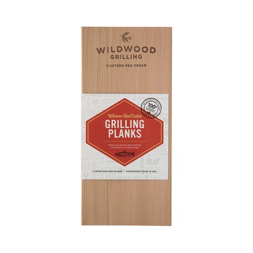 Wildwood cedar grilling planks - cedar,