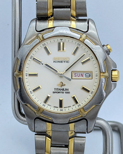 Seiko kinetic titanium - kinetic, sports