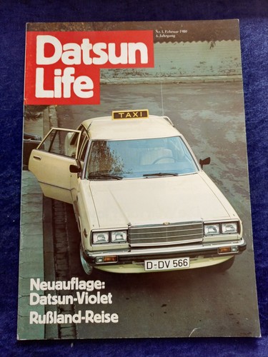 Datsun life violet brochure - datsun,
