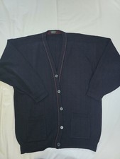 Jaeger 100% Wool Mens Navy