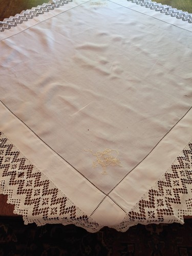 Vintage linen lace - vintage,