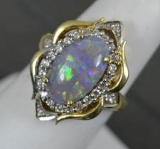 Lightning Ridge Black Opal and
