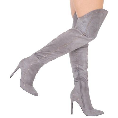 Womens thigh high boots - high, ladies