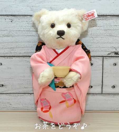 Steiff tea ceremony sado teddy - tea,