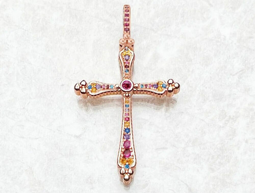 Cross pendant 925 - cross, sterling
