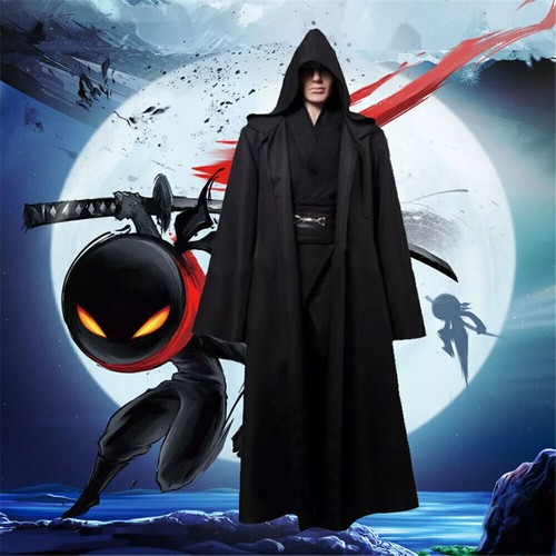 Star wars jedi hooded robe - star,