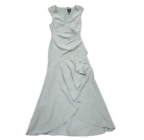 Adrianna papell green - papell, v-neck