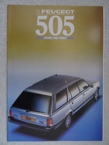 Peugeot 505 estate family - estate, &