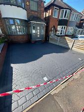 coloured concrete driveway