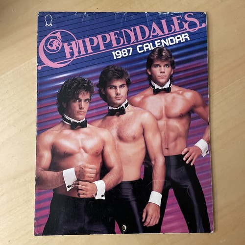 Chippendales 1987 calendar - chippendales,