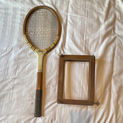 Talmo vintage wooden tennis - talmo,