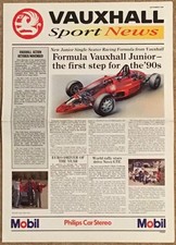 VAUXHALL SPORT NEWS Sept 1990
