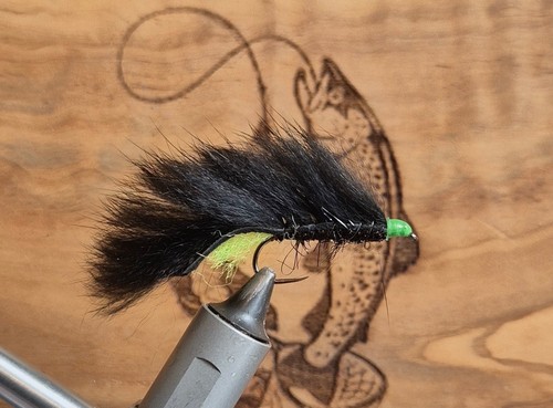 Black mamba trout lure - trout,