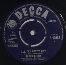 Kathy Kirby I Belong 7" Single
