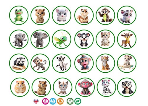 Animals edible - 24,