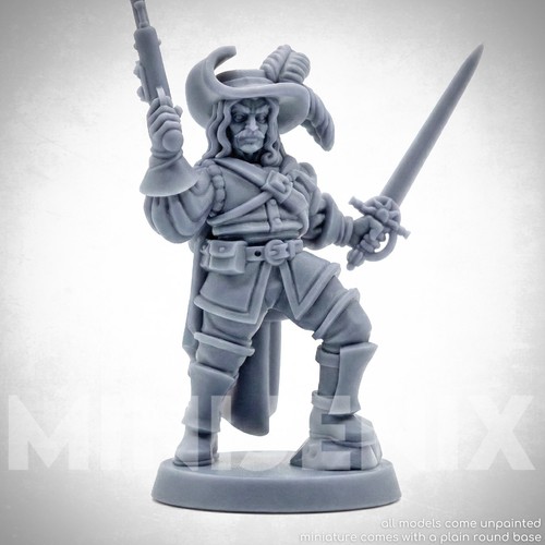 Musketeer mercenary fantasy - mercenary,
