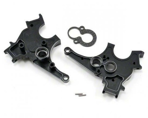 Schumacher alloy gearbox - gearbox, cases