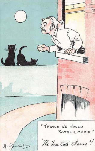 Postcard comic things - comic,