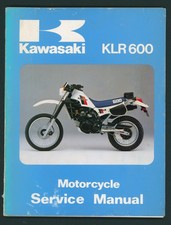 Kawasaki KLR600 (84-on) Factory Shop Manual Repair Book KL KLR 600 650 250 FT23