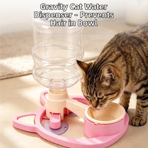 Gravity refill cat auto - refill,