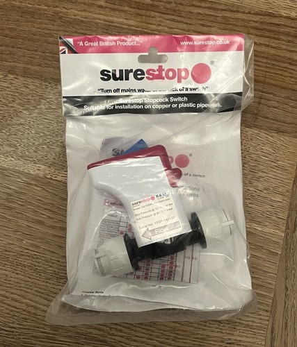 Surestop stopcock switch - surestop,