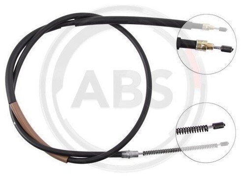 Rear right handbrake cable - right,