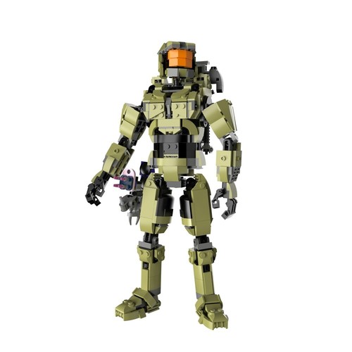 Moc halo master chief john - halo,