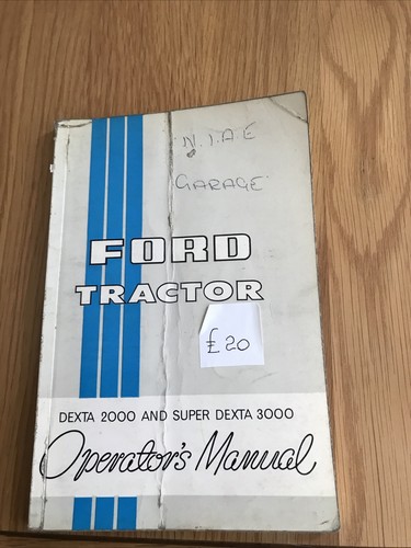 Ford tractor dexta - ford, 2000