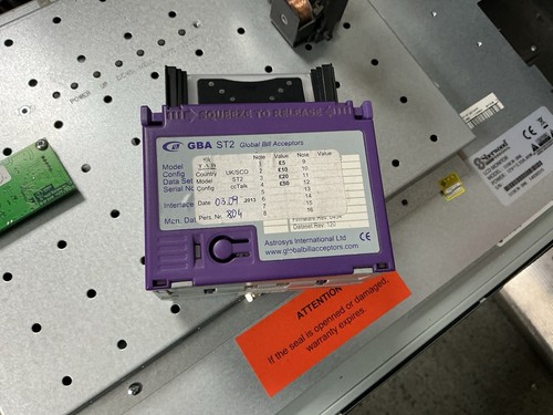 Gba st2 note acceptor - gba,