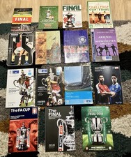 Arsenal Cup Final And Semi-final Programmes 87-2018- Rare Collection