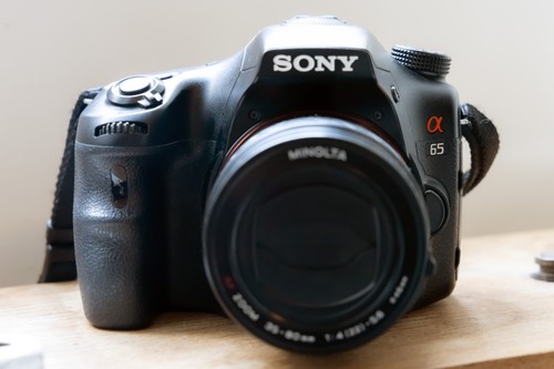 Sony alpha a65 3mp digital - alpha,