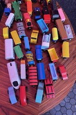 45 Brio Compatible Wooden Trains Cars Carriages Tenders Battery Plastic Sound