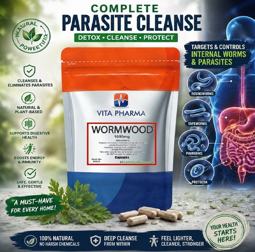 Wormwood 500mg gut - wormwood,