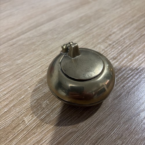 Vintage brass pocket ashtray - vintage,