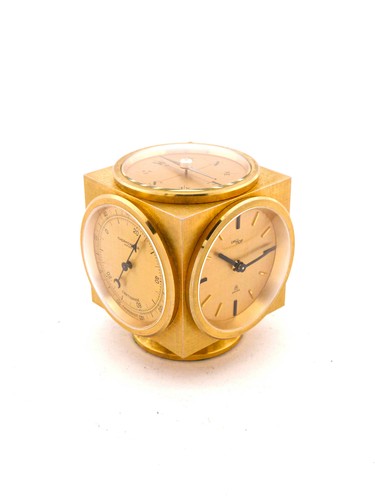 Imhof desk - desk, clock