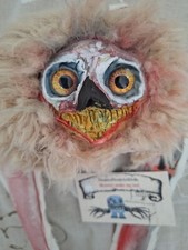 OOAK GOTHIC HORROR DOLL CREEPY Ooak Decor, Wierd, Scary Doll, Plush, Prim Doll