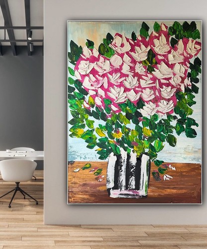 Large abstract original oil - large,