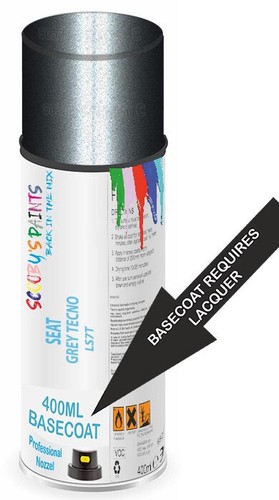 Basecoat aerosol for seat - for,