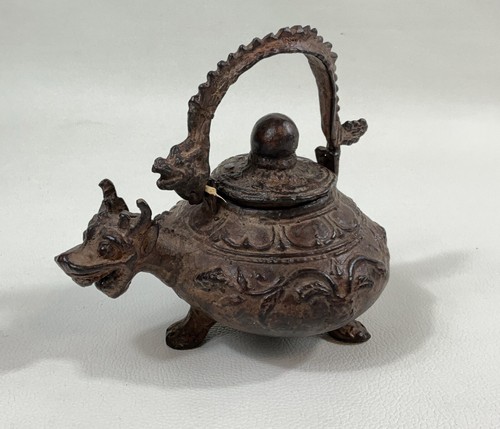 Antique chinese footed dragon - chinese,