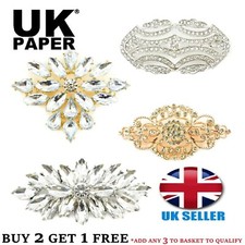 NEW SILVER OR GOLD DIAMANTE