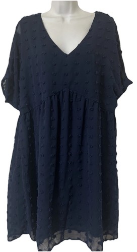 Baby doll dress womens navy - womens, xl