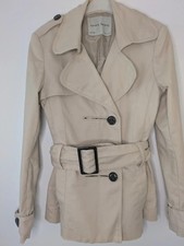 Zara Basic Beige Short Trench