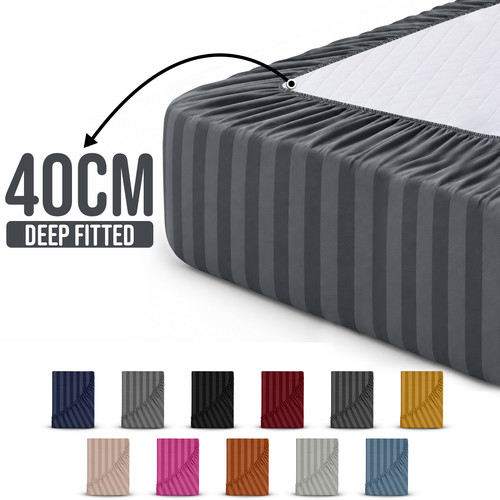 Extra deep fitted sheet - deep, 40