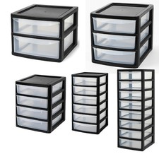 Plastic storage drawers - a4,