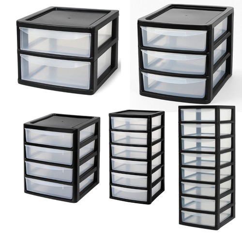 Plastic storage drawers - a4,