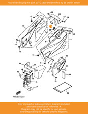 YAMAHA Damper 1, 1UY-21638-00