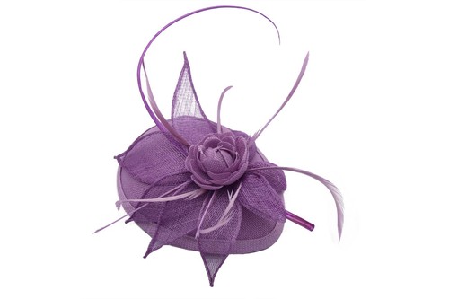 Clearance flower feather hat - clearance,