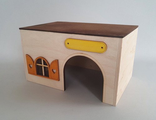 Rat wooden house rodents - rat,